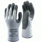 GLOVES SHOWA 451 THERMO GRIP GREY LARGE GENERAL PURPOSE