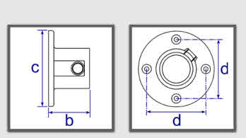 Interclamp 131 Wall Flange